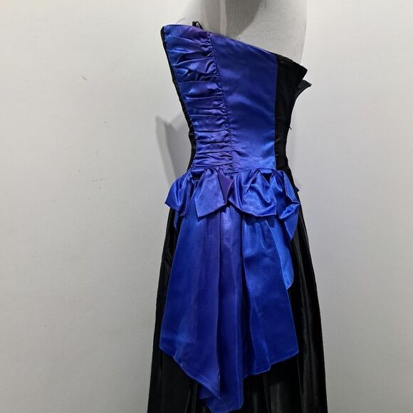 Vintage Gunne Sax Romantic Goth Y2K Sweetheart Neckline Princesscore Small Black - Picture 14 of 16